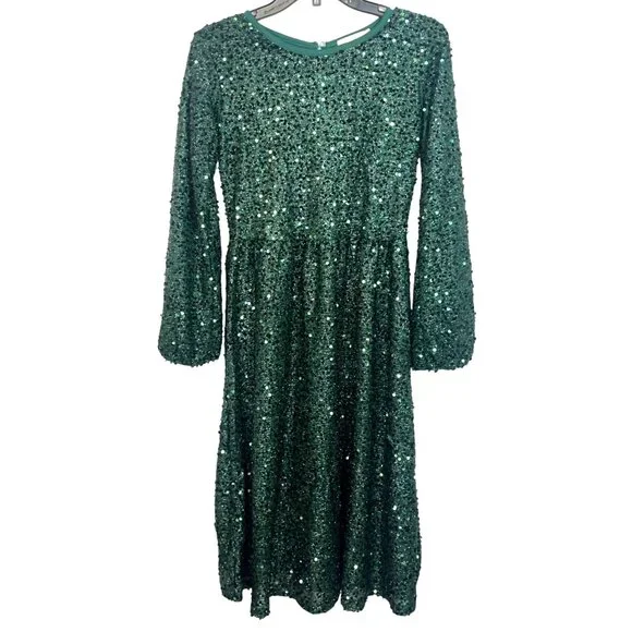 green emerald velvet dress Allegra K 2026 Fall Long Sleeve Dress for Women Collar Tie Mock Neck Long  Sleeve Above Knee Length A Line Elegant Dresses Small Dark Green at Amazon  Women's Clothing store main image 0